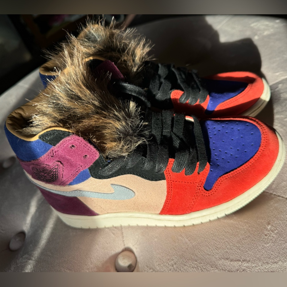 Aleali May x Women’s Air Jordan 1 Retro High ‘Court Lux’ Size 7